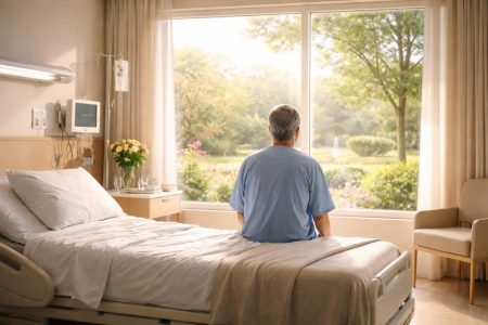 chambre-hopital-patient-jardin-vue
